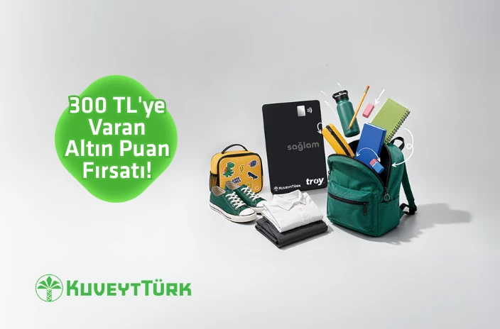 Sağlam Kart ile 300 TL'ye Varan Altın Puan!